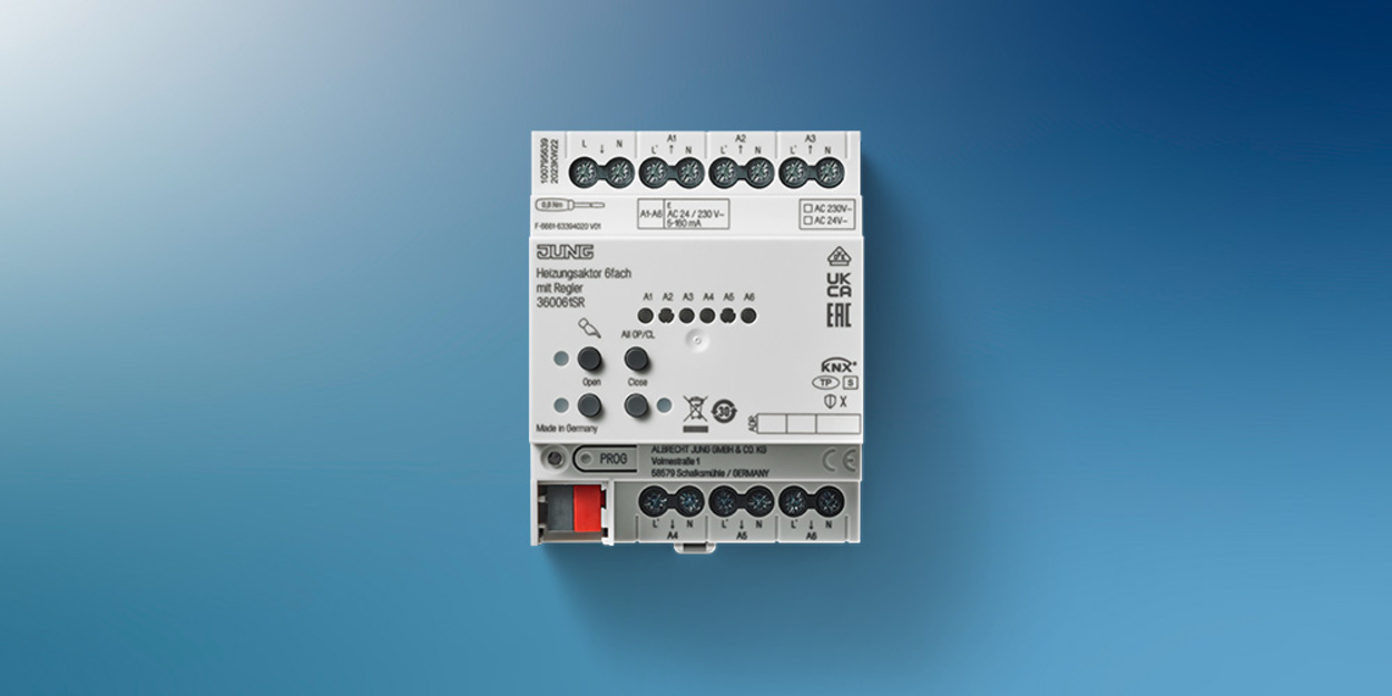 KNX Heizungsaktor 6-fach bei Elektro Schmid in Roding
